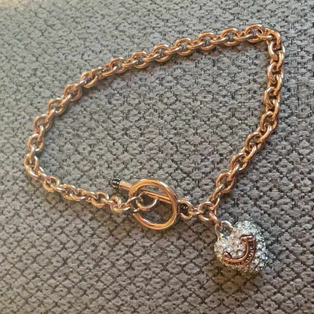 Juicy Couture Heart Charm Bracelet